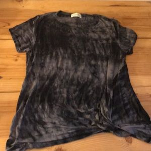 Black Tye Dye Tee